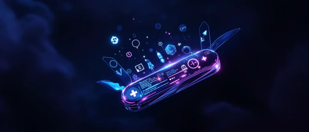 KI-Taschenmesser — Websites, MVPs, Automatisierung aus einer Hand